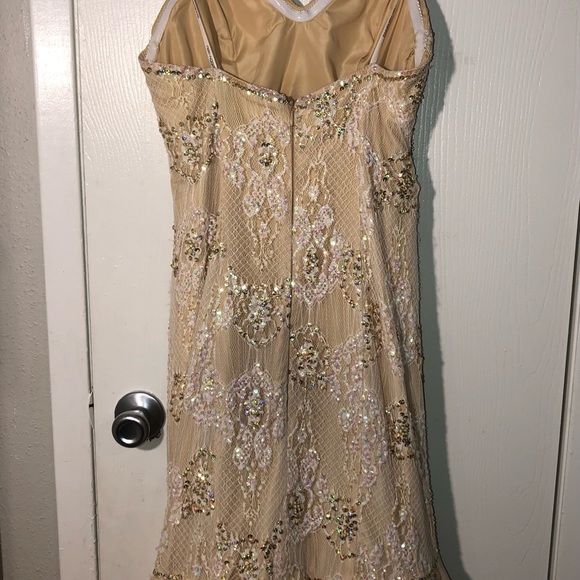 NOX NARIANNA MERMAID STAPLESS GOLD BEAUTIFUL CRAFTED SIZE SMALL 55” L W.16” $ 60 - Picture 11 of 12